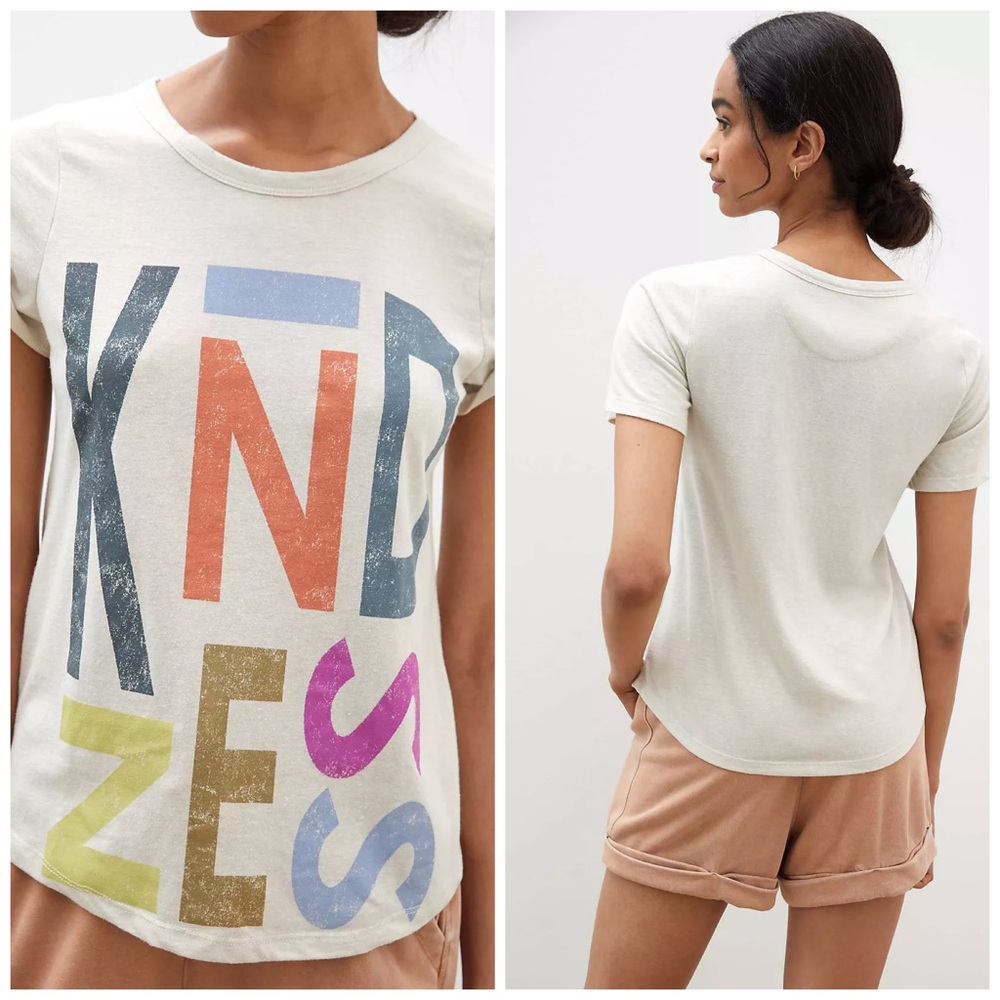 Daily Practice by Anthropologie Kindness Graphic Tee